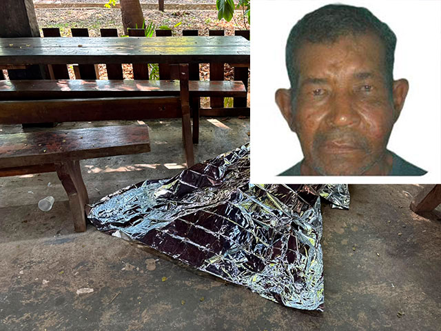 Idoso de 63 anos é achado morto em parque de Sorriso
