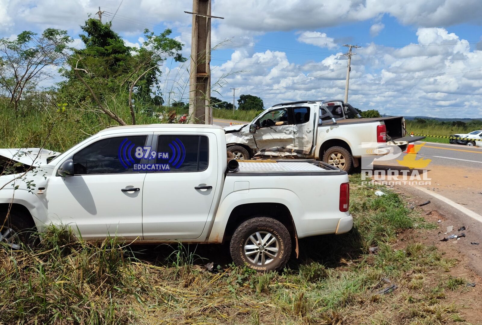 Idoso morre em grave acidente na MT-020
