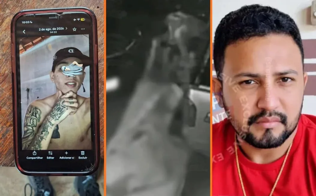 Imagens mostram criminoso arrastando corpo de pintor em Mato Grosso