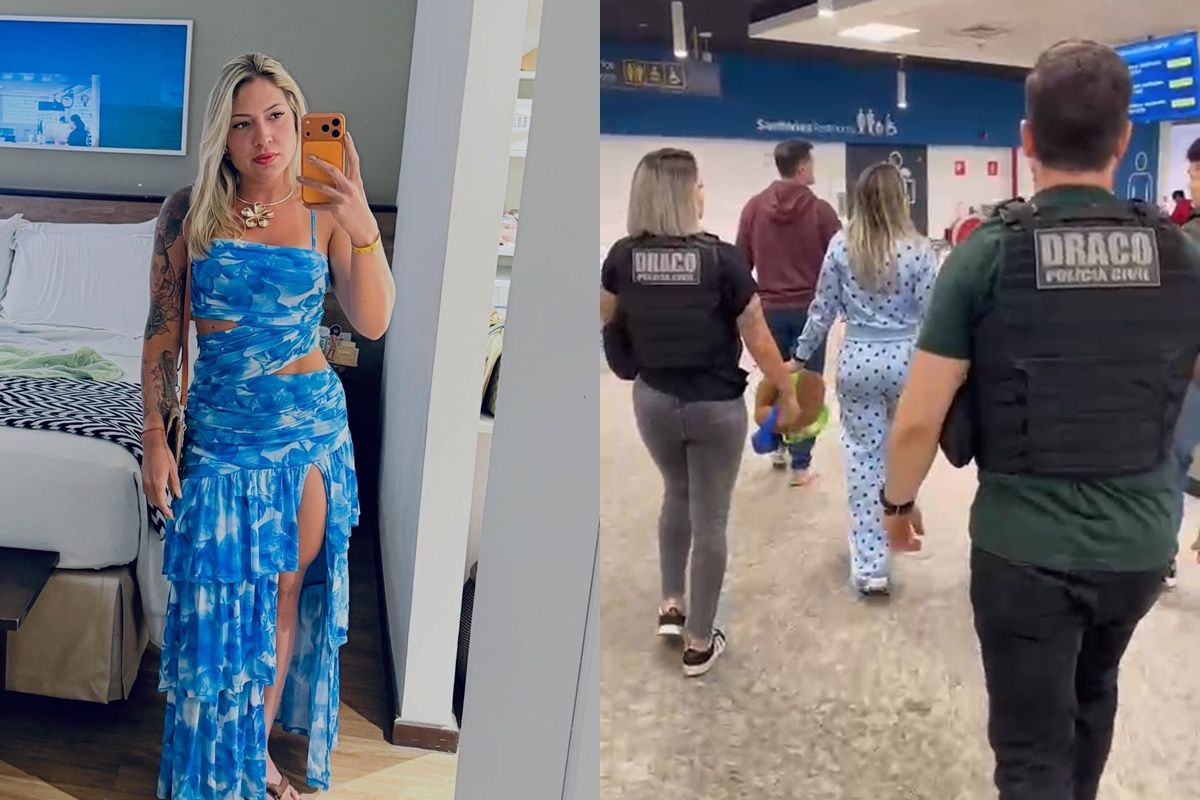 Influenciadora é presa em aeroporto de VG após voltar de Paris em MT