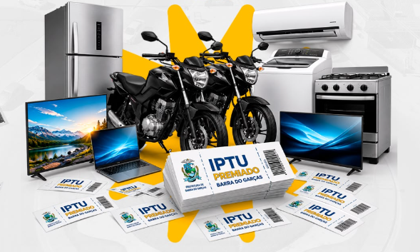 IPTU Premiado e Emplaca Barra 2026 libera retirada de cupons em Barra do Garças
