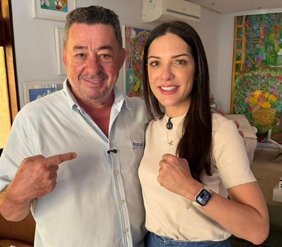 Janaína Riva e Mauro Savi firmam aliança em Sorriso