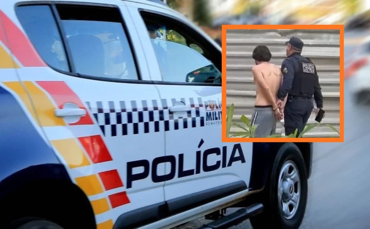 Jovem é preso em Cuiabá após agredir companheira grávida de seis meses