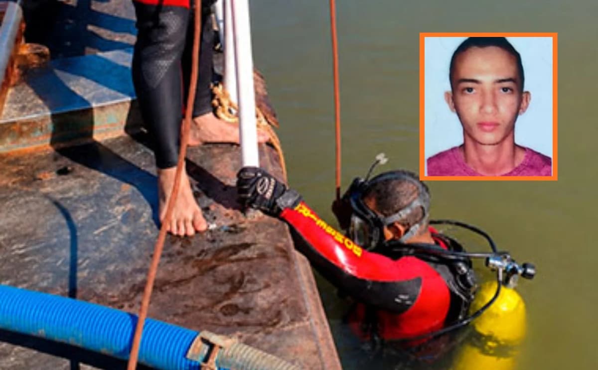 Jovem que caiu de balsa de mineração é achado no Rio Teles Pires em MT