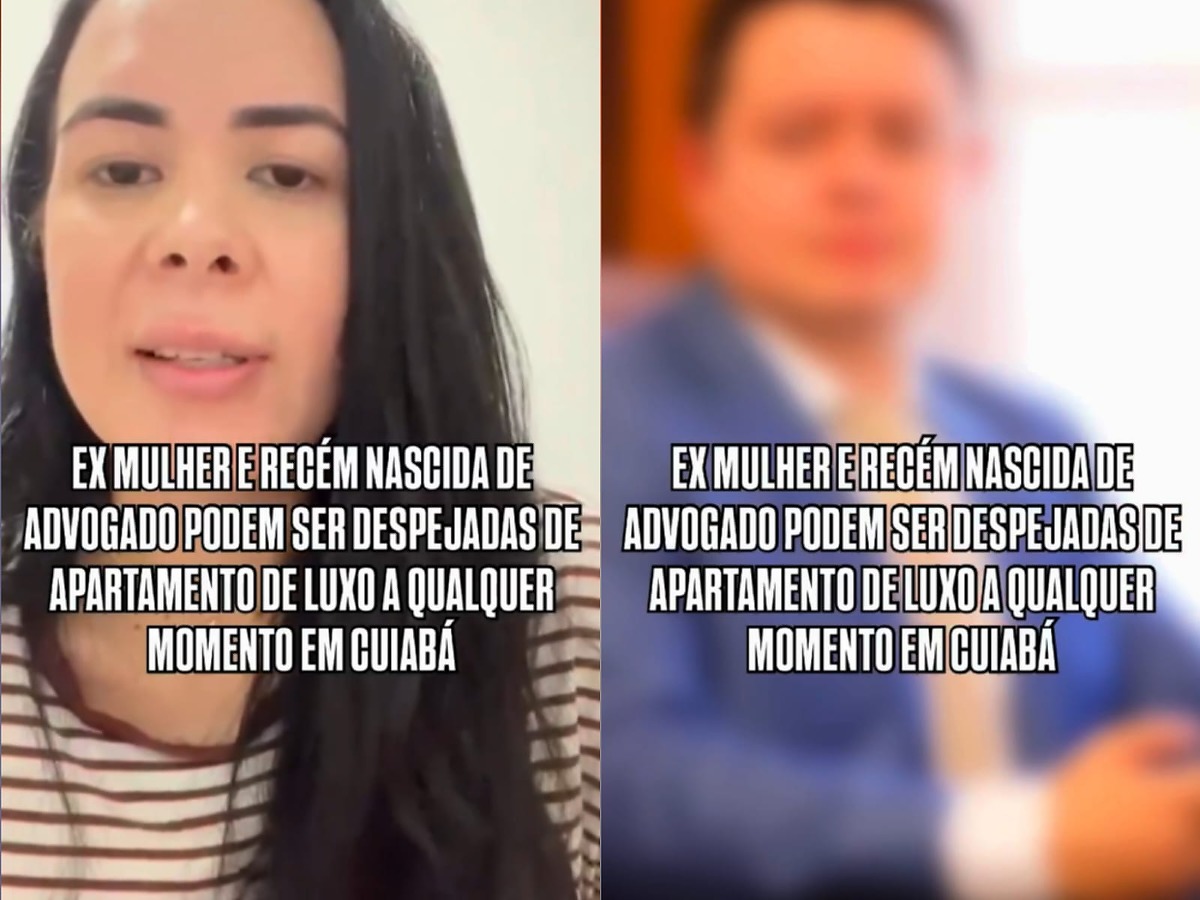 Mãe denuncia ex e risco de despejo com bebê em Cuiabá, MT