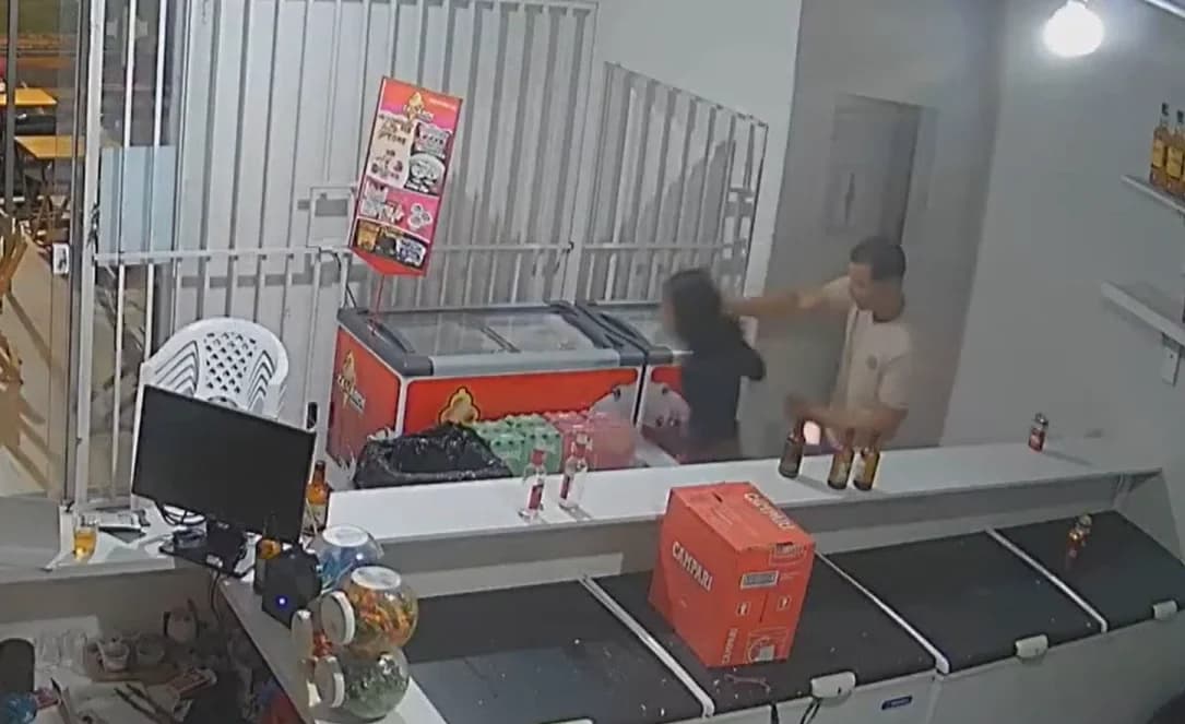 Marido agride esposa e amante após flagra em bar de Nobres