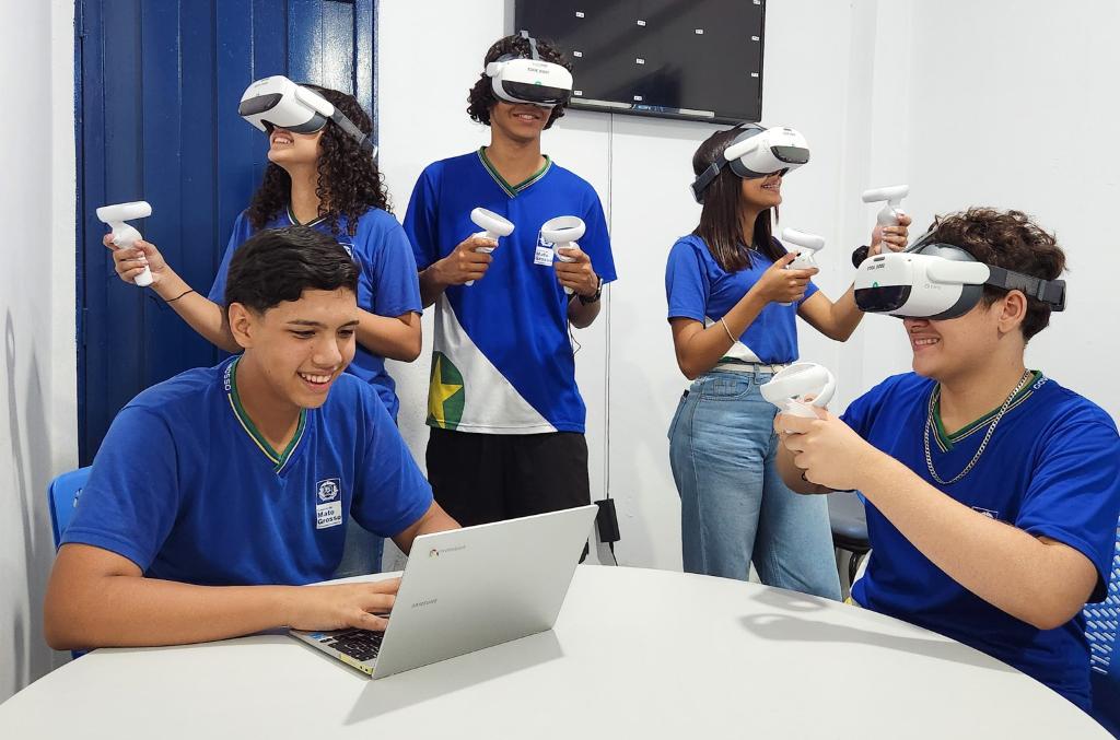 Mato Grosso investe R$ 9,9 milhões em realidade virtual para transformar aulas em 42 escolas estaduais