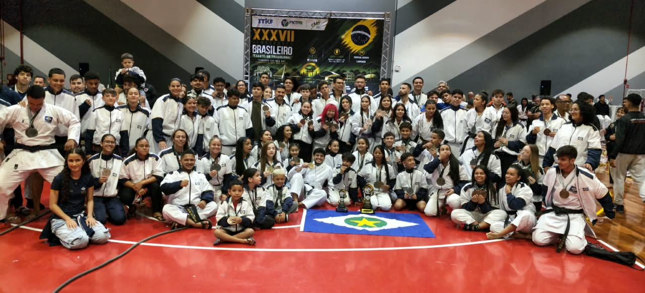 Mato Grosso vence Campeonato Brasileiro de Karatê-Do Tradicional em MT