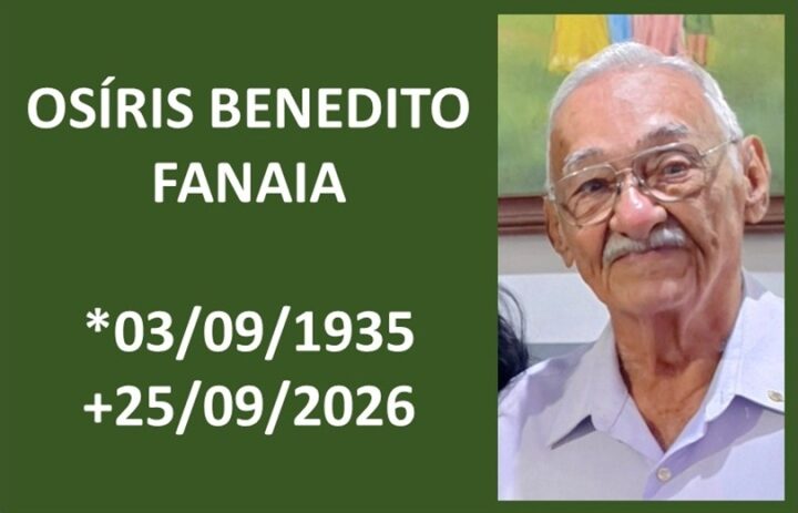 Morre aos 91 anos Osires Fanaia, figura histórica de Cáceres