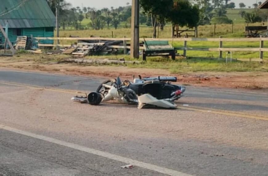 Motociclista morre em acidente na MT-248 em Indiavaí
