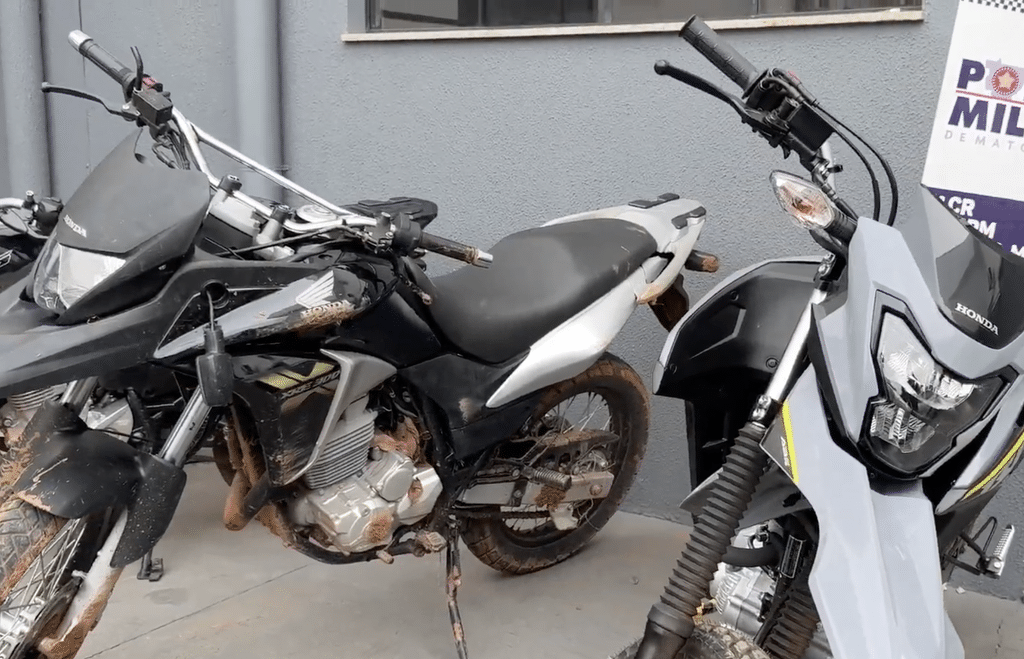 Motos furtadas de empresa são recuperadas em Sorriso