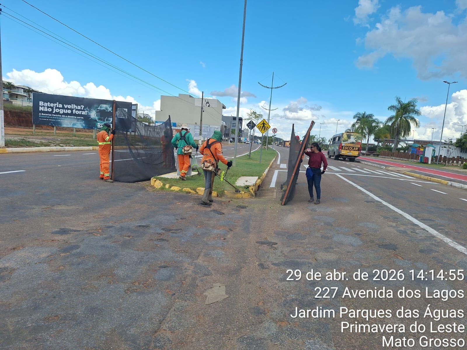 Mutirão revitaliza Lagoa Vô Pedro em Primavera