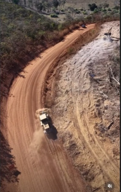 Obras na MT-415 melhoram acesso em Novo São Joaquim