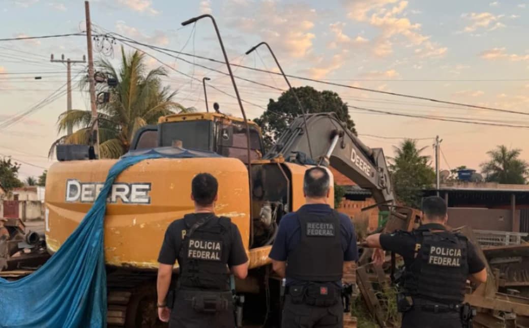 Operação combate garimpo ilegal de ouro na Terra Indígena Sararé em MT