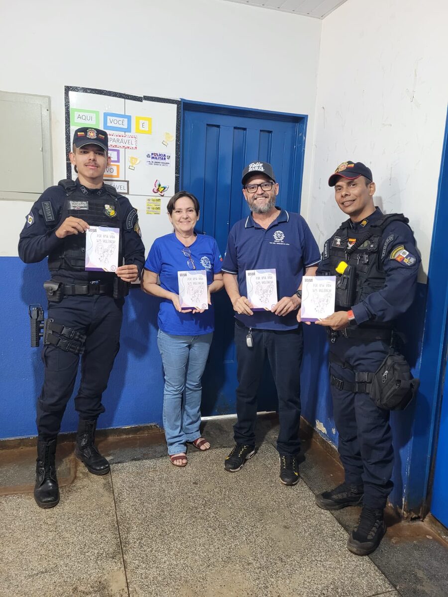 Operação Escudo Feminino leva conscientização a escola em MT