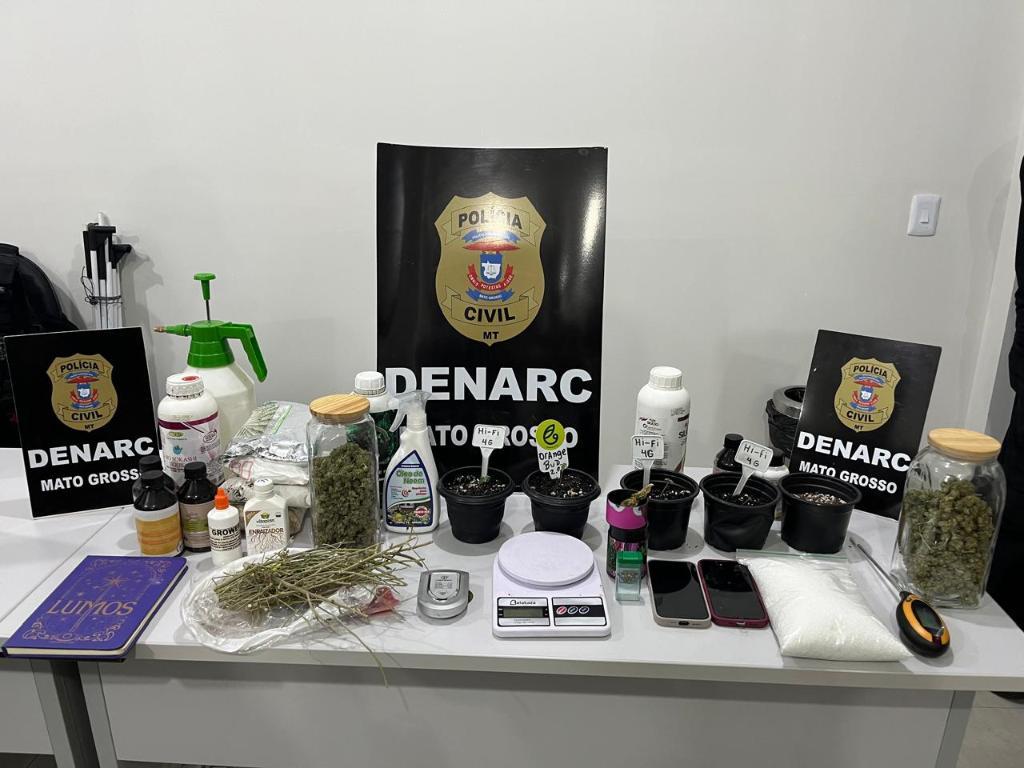 Operação policial combate tráfico de drogas em Pontes e Lacerda