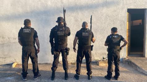 Operação policial prende filho de PM por série de roubos em MT