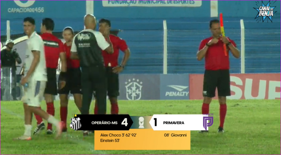 Operário goleia Primavera na Copa Centro-Oeste