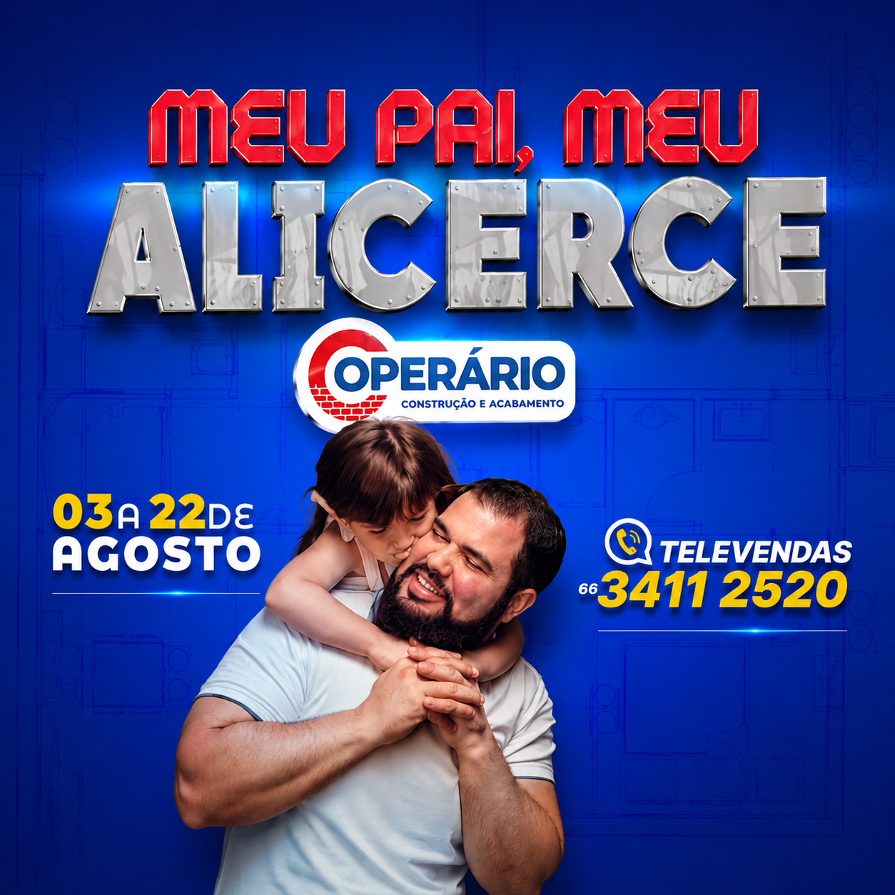 Operário lança campanha de Dia dos Pais em Rondonópolis