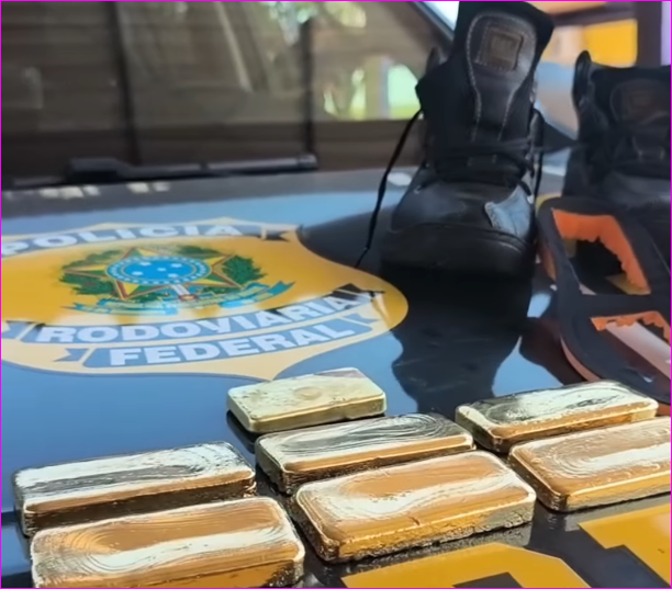 Passageiro é preso com quase 3,5 kg de ouro na BR-364 em MT