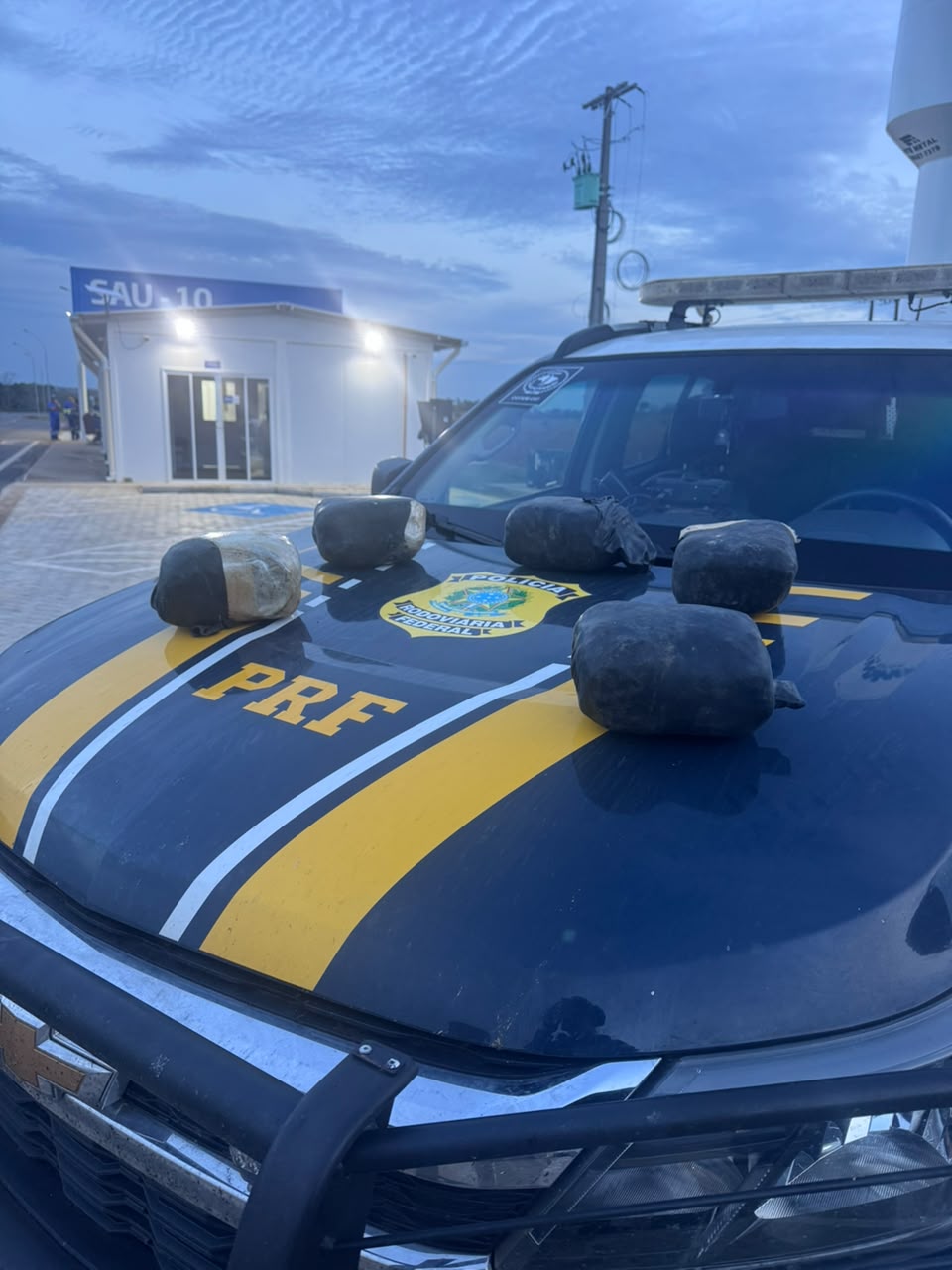 Passageiro é preso com skunk na BR-364 em Pedra Preta
