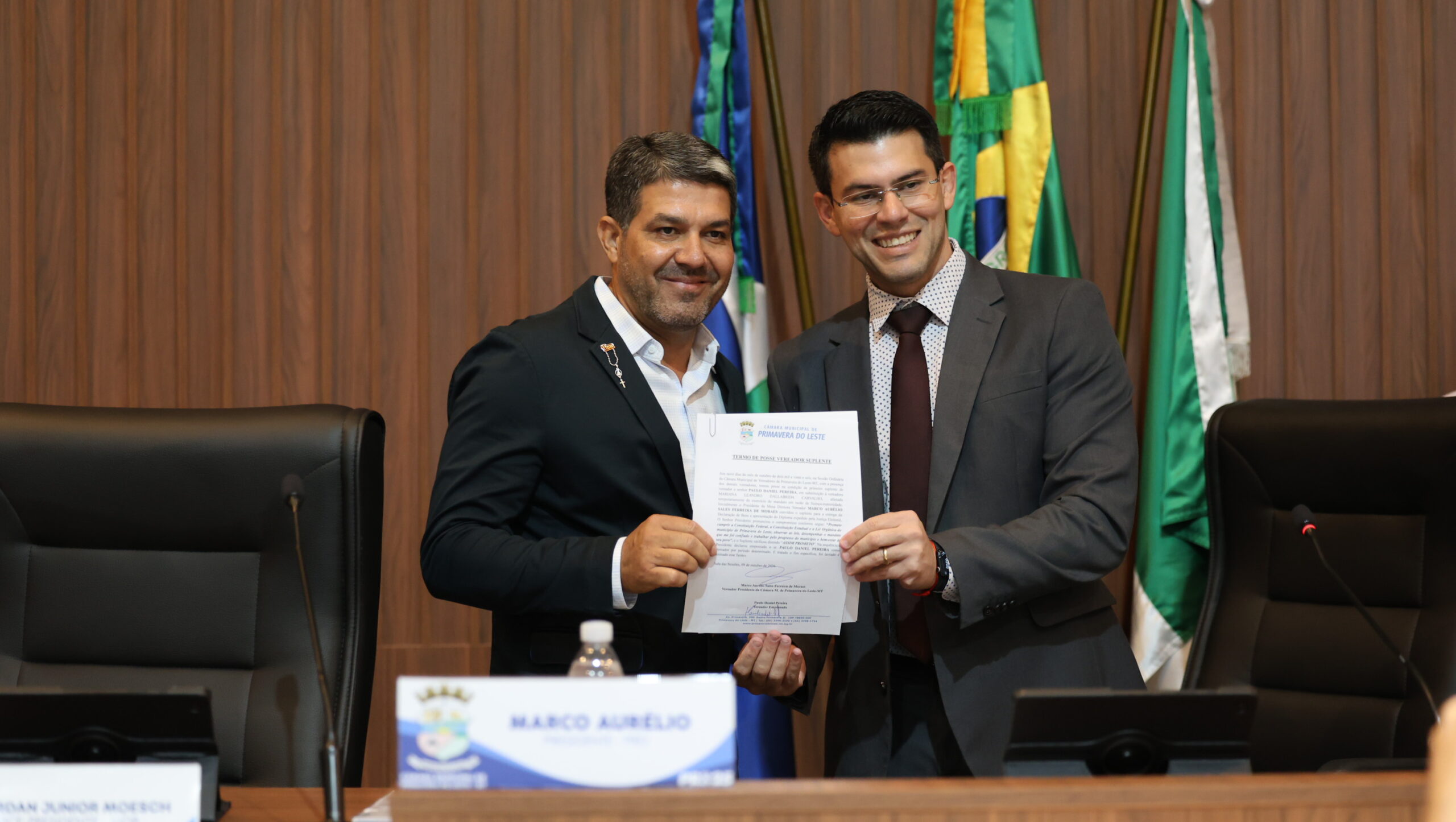 Paulinho Daniel assume vaga na Câmara de Primavera do Leste