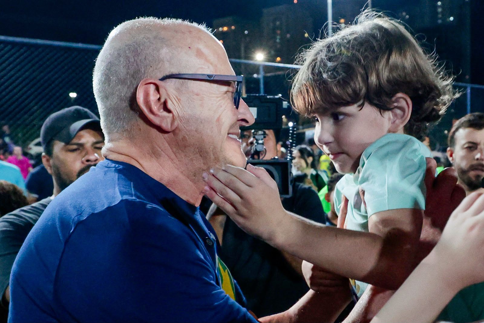 Pivetta e Abilio vistoriavam Parque da Família em Cuiabá MT