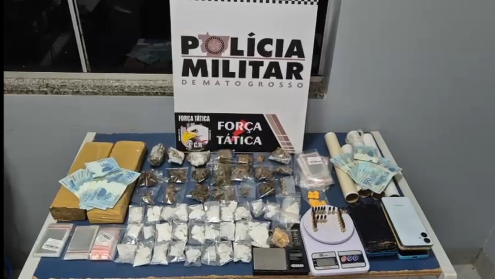 PM prende homem com drogas na Avenida Integração em Sinop
