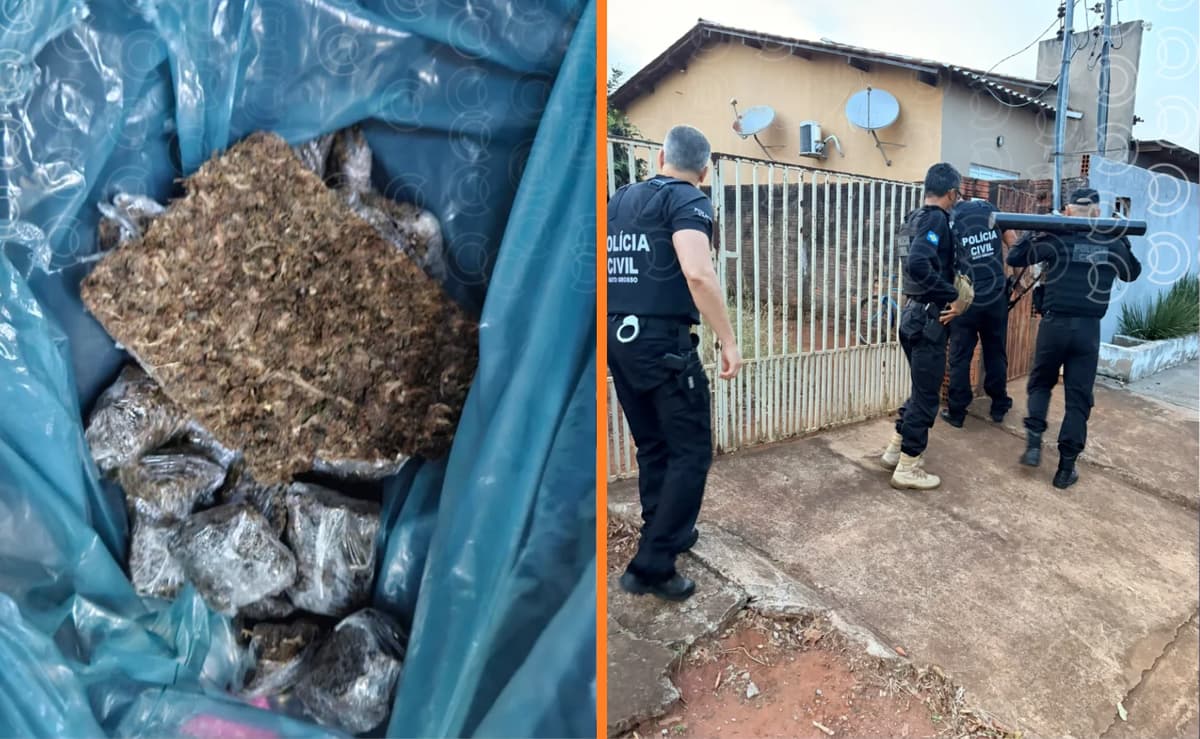 Polícia desarticula esquema de tráfico em Alto Taquari