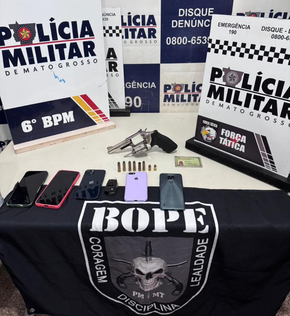 Polícia prende suspeitos de homicídio em Cáceres