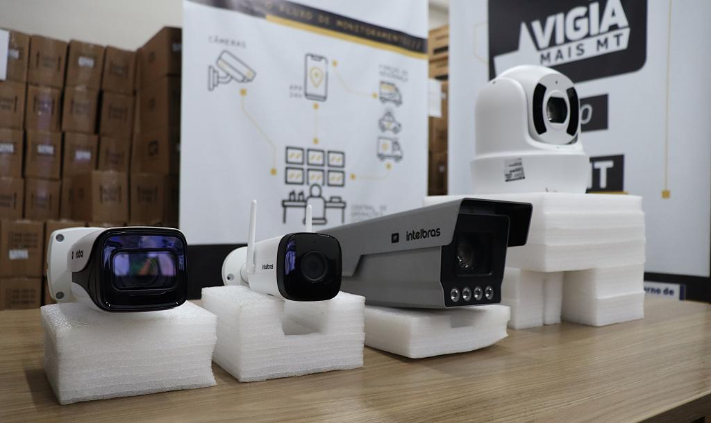 Pontes e Lacerda recebe 78 câmeras de videomonitoramento em MT
