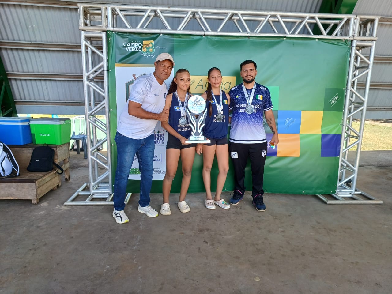 Primavera conquista prata no vôlei de praia em MT