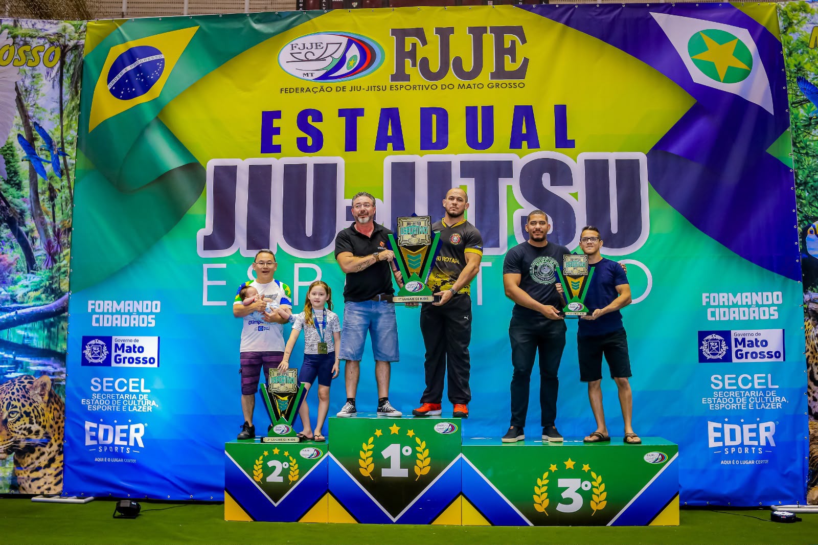 Primavera do Leste conquista títulos no Estadual de Jiu-Jitsu