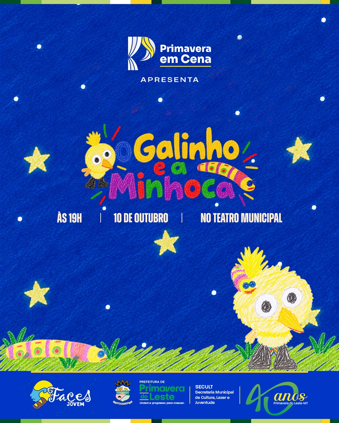 Primavera do Leste prepara agenda cultural especial para crianças