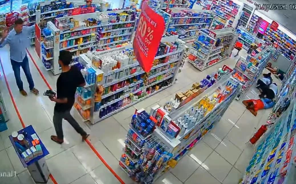 Prisão preventiva decretada para motorista de assalto a farmácia em Cuiabá