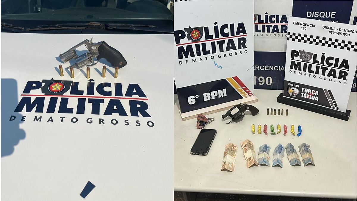 Quatro faccionados são presos a caminho de homicídios em MT