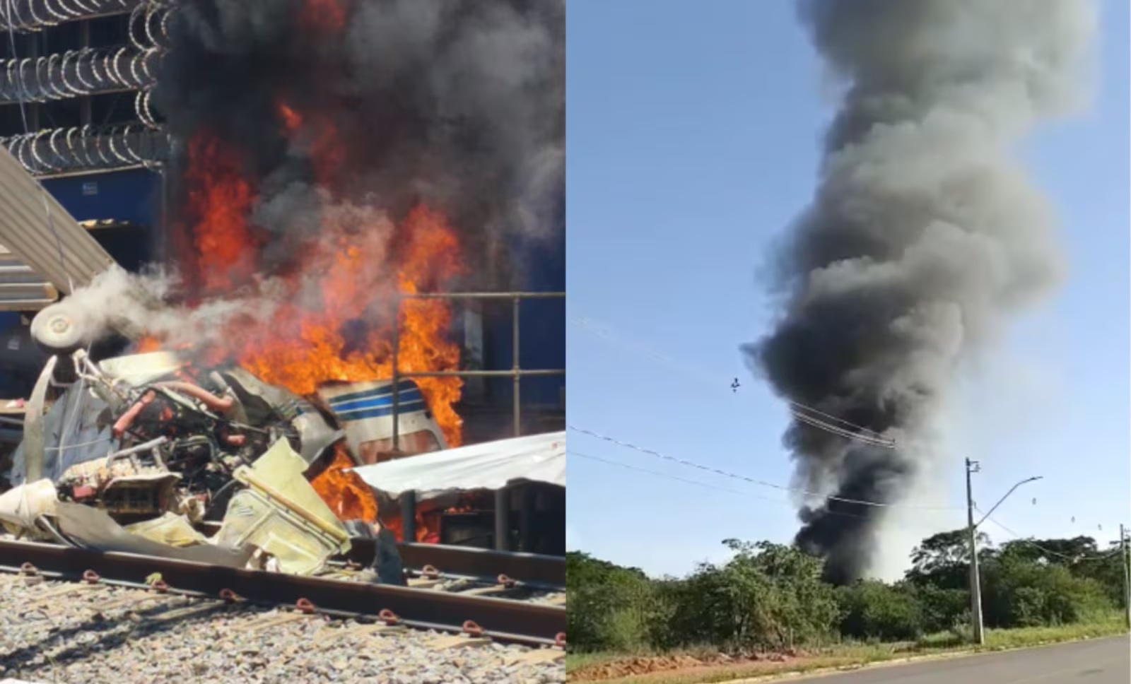 Quedas de duas aeronaves deixam quatro mortos em Minas Gerais
