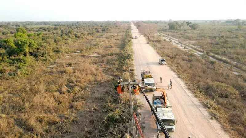 Queimadas na seca ameaçam rede elétrica em Mato Grosso