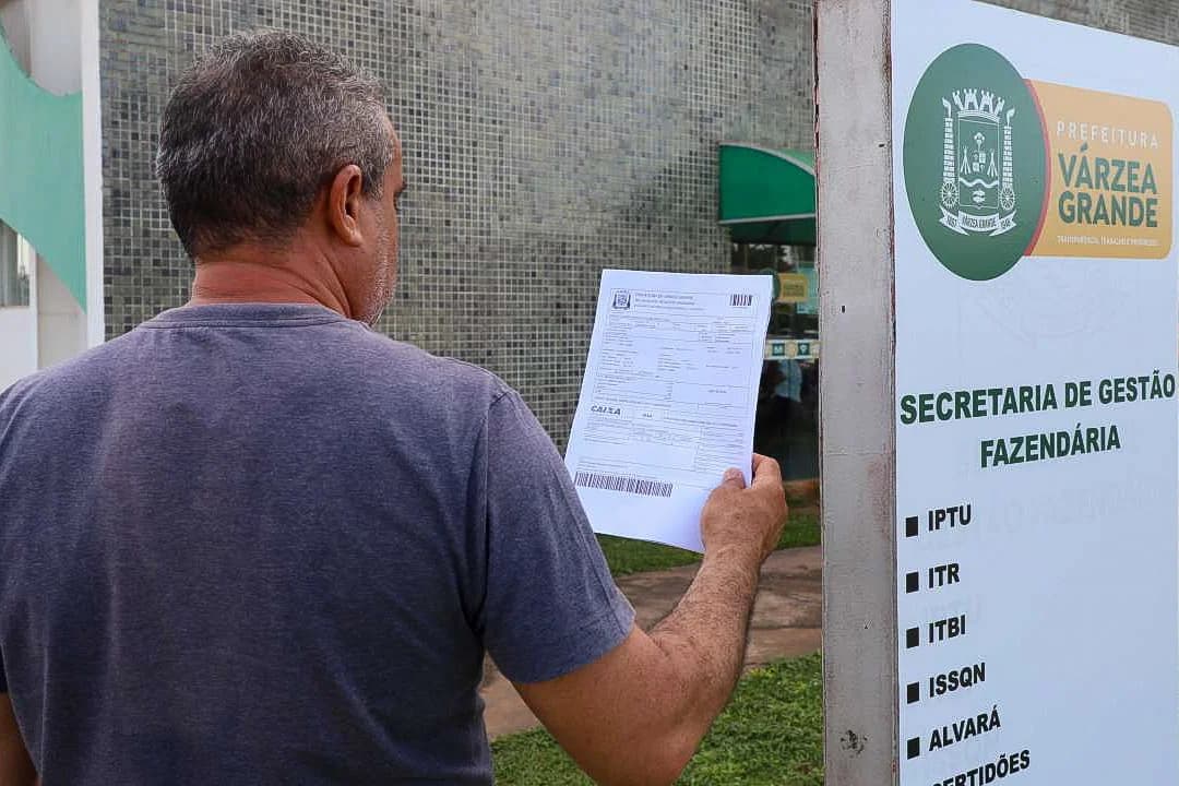 Refis em Várzea Grande oferece desconto de até 80% em dívidas