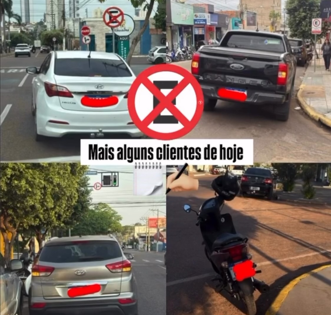 Rondonópolis: motoristas são multados em fiscalização de trânsito