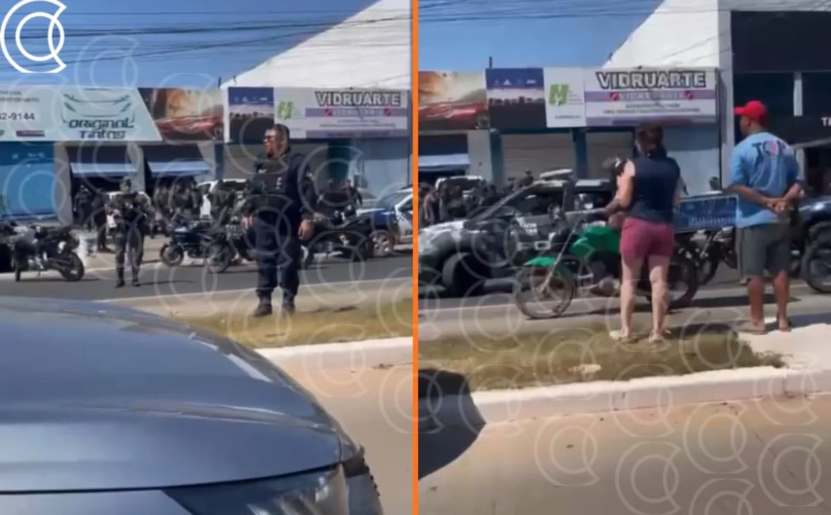 Roubo a loja com reféns acaba em morte e feridos em Várzea Grande