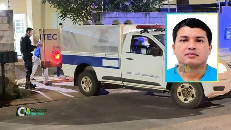 Sargento da Marinha é morto a tiros após invasão em Cáceres