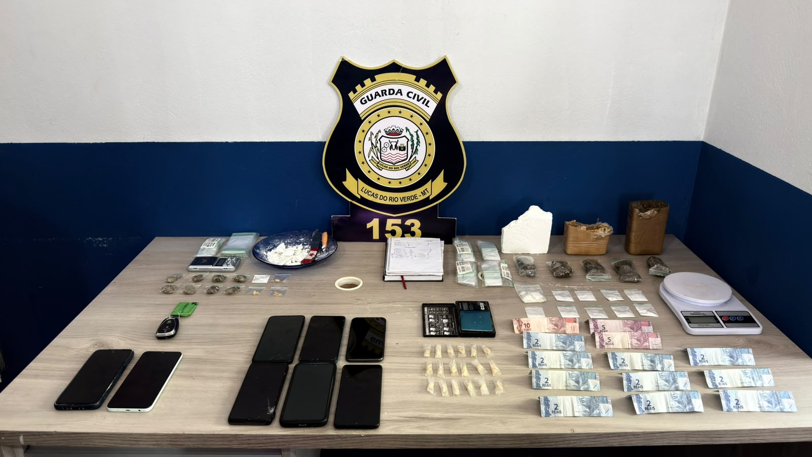 Sequestro de casal em Lucas do Rio Verde termina com drogas e prisões