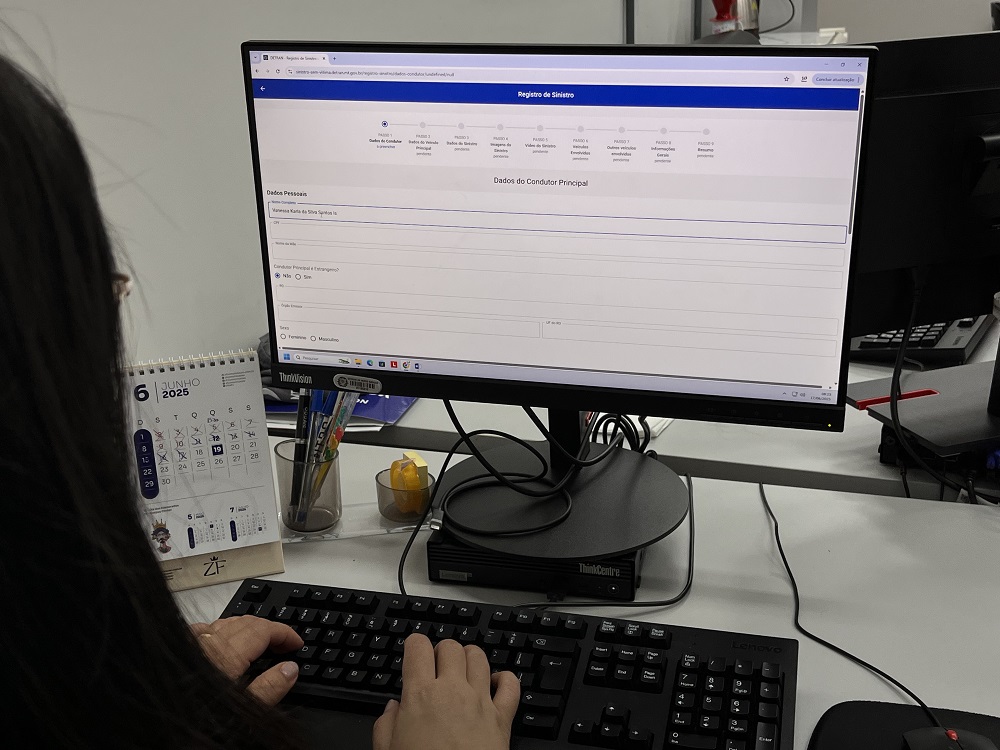 Sistema digital de sinistros do Detran ultrapassa 10 mil registros em MT