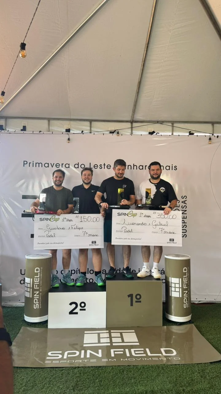 Spin Cup impulsiona padel em Primavera do Leste