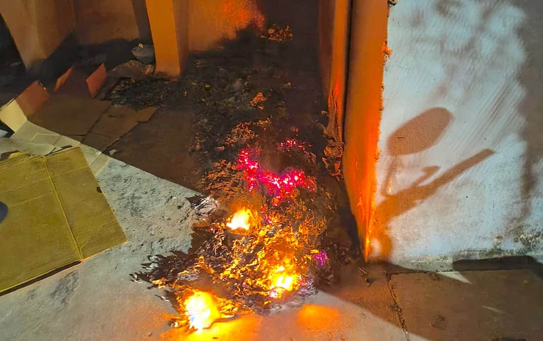 Suspeito de atear fogo perto de UTI é detido em Mato Grosso