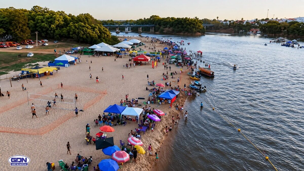 TJGO libera Praia Quarto Crescente com controle em Aragarças