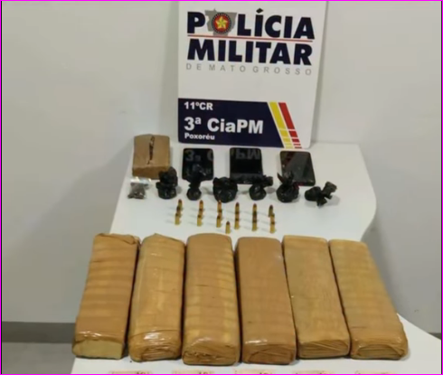 Tráfico de drogas é desarticulado em Poxoréu com três presos