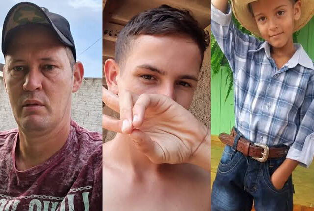 Tragédia familiar deixa pai e dois filhos mortos em Mato Grosso