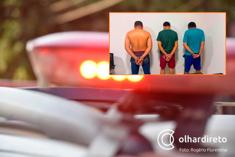 Trio familiar é preso em Mato Grosso por extorsão e pornografia